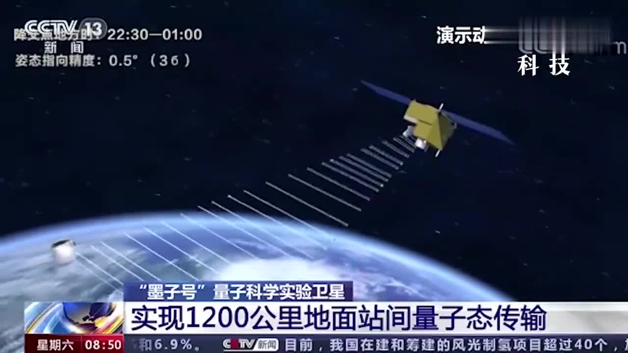 我国首次实现上万公里星地量子通信