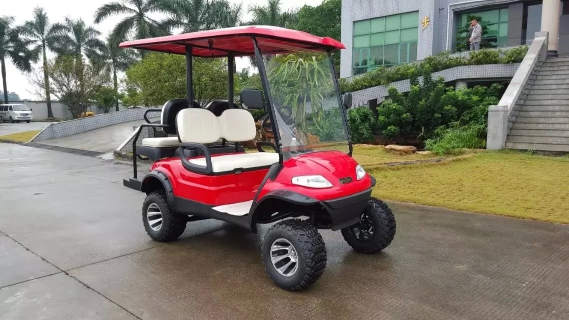 绿通科技获得外观设计专利授权：“高尔夫球车（B817.4）”