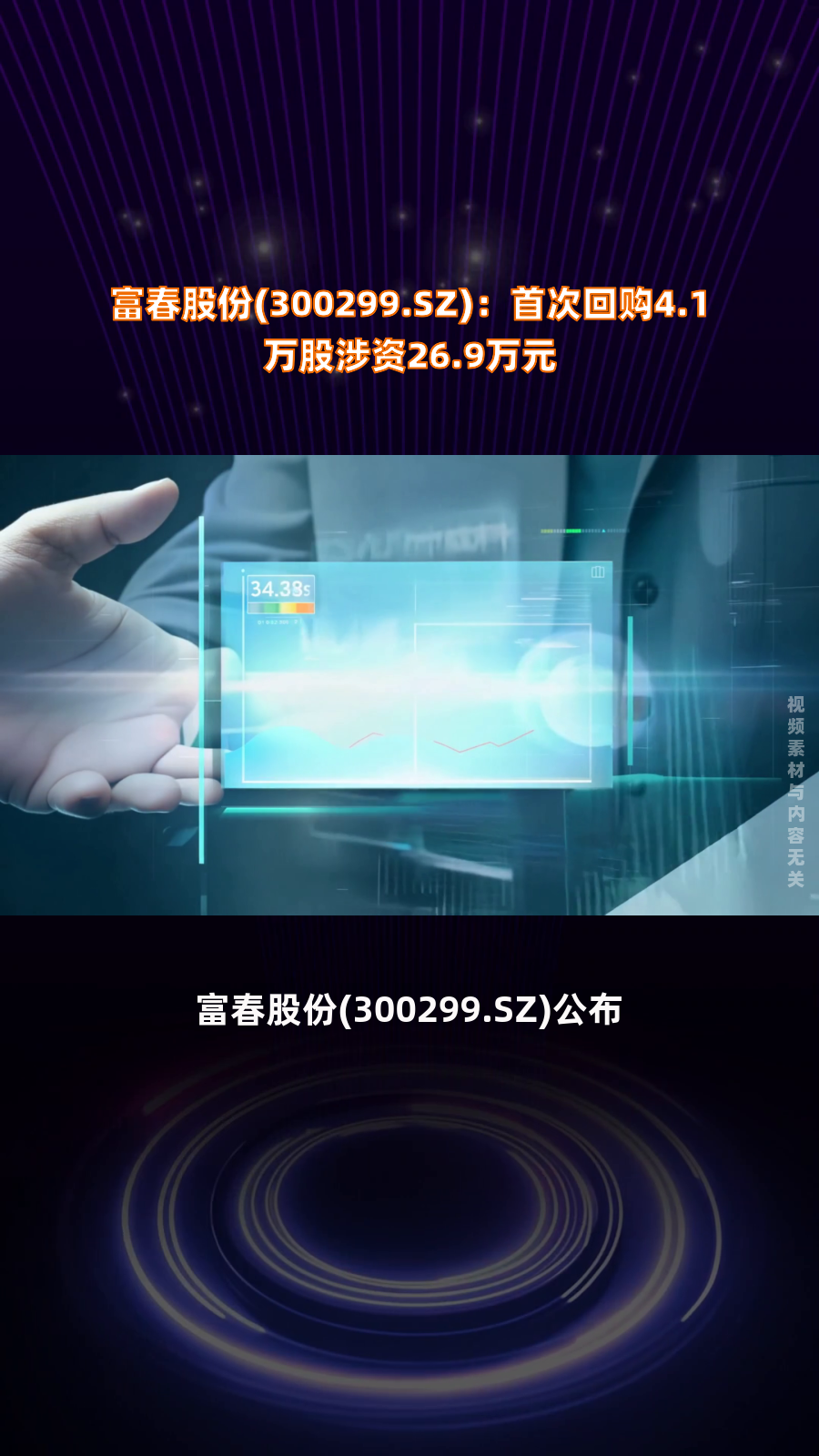 富佳股份(603219.SH)：拟斥资1500万元-3000万元回购股份