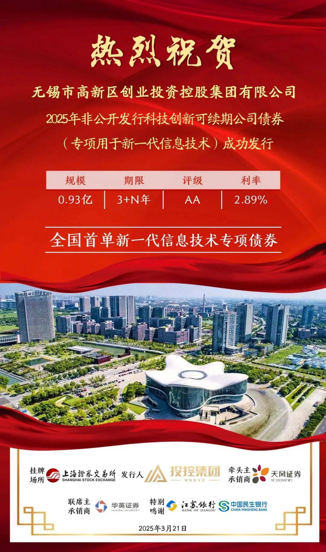 工行积极承销和投资首批科技创新债券 担任12个项目主承销商