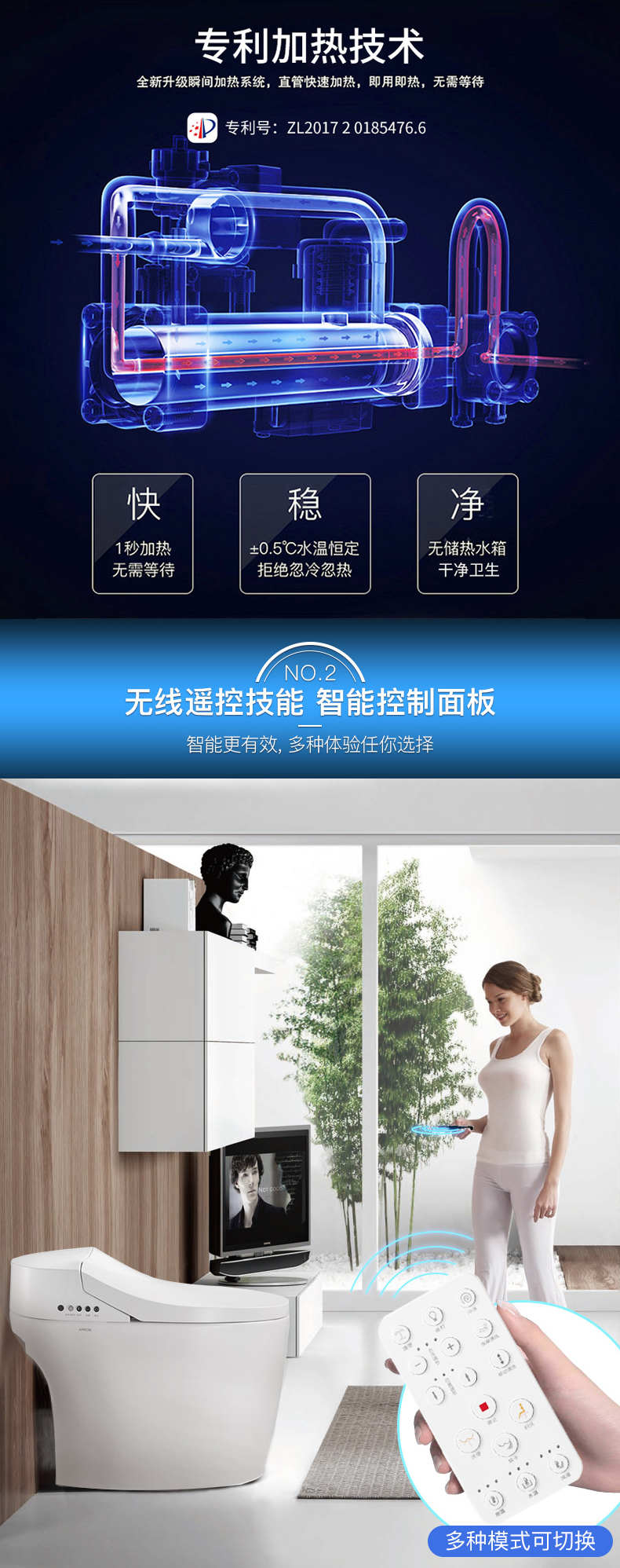 箭牌家居获得发明专利授权：“美妆镜及家具柜”