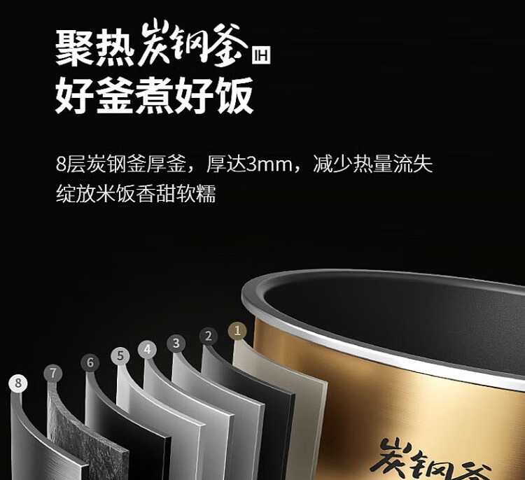 九阳股份获得外观设计专利授权：“电饭煲”