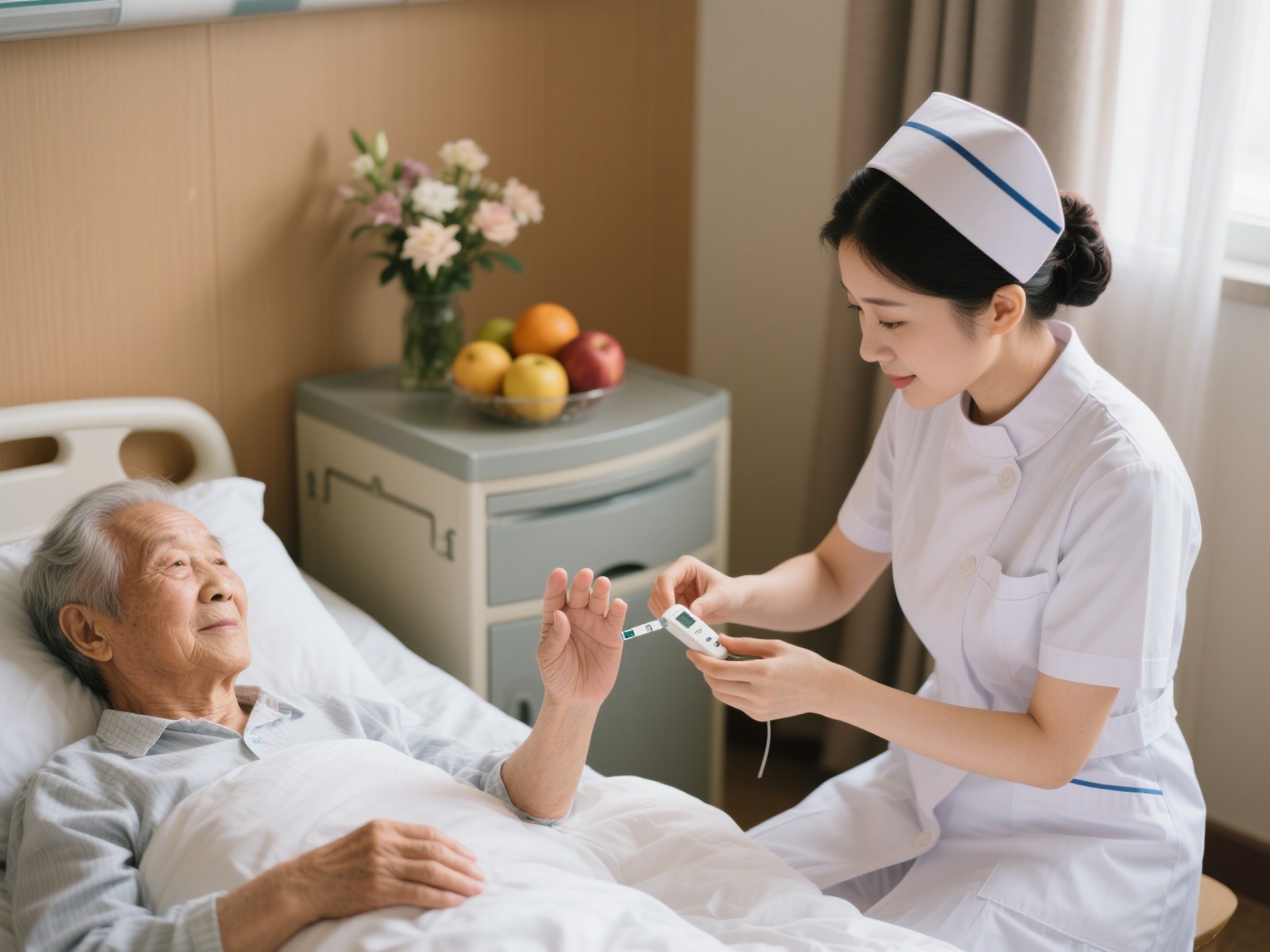 盈康生命：积极发展护理养老产业