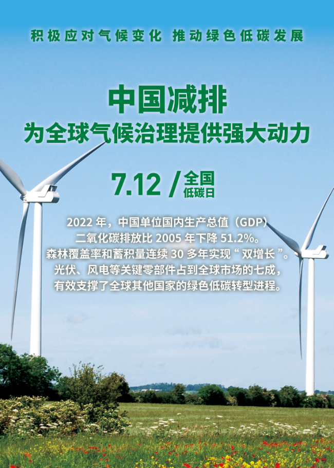 在开放合作中推动全球绿色发展