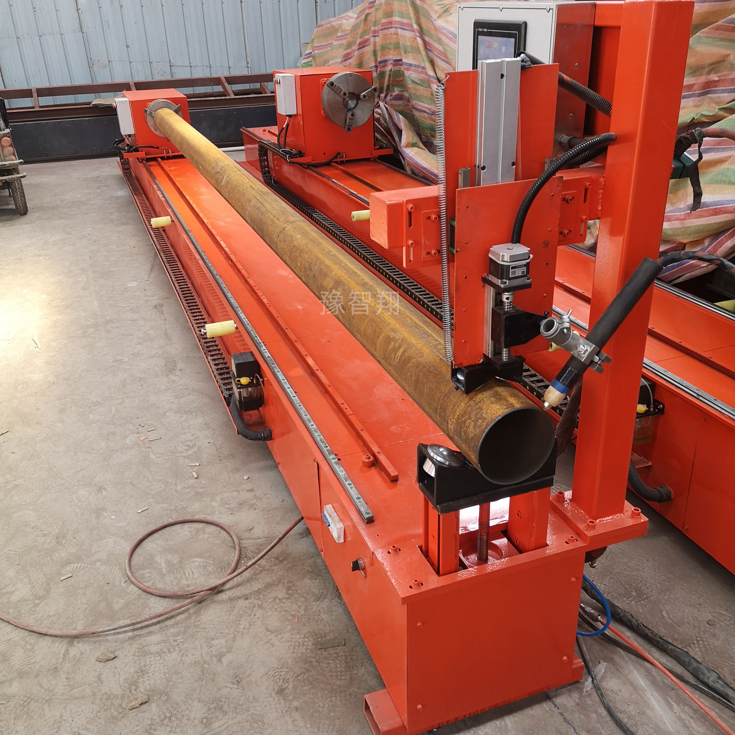 中创智领获得实用新型专利授权：“一种等离子切割机料盘可拼装架条”