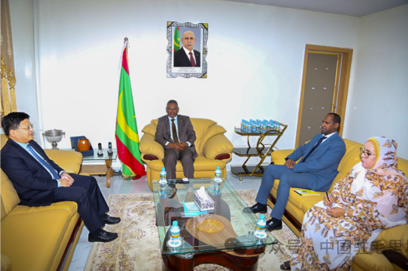 唐中东大使赴努瓦迪布市调研考察