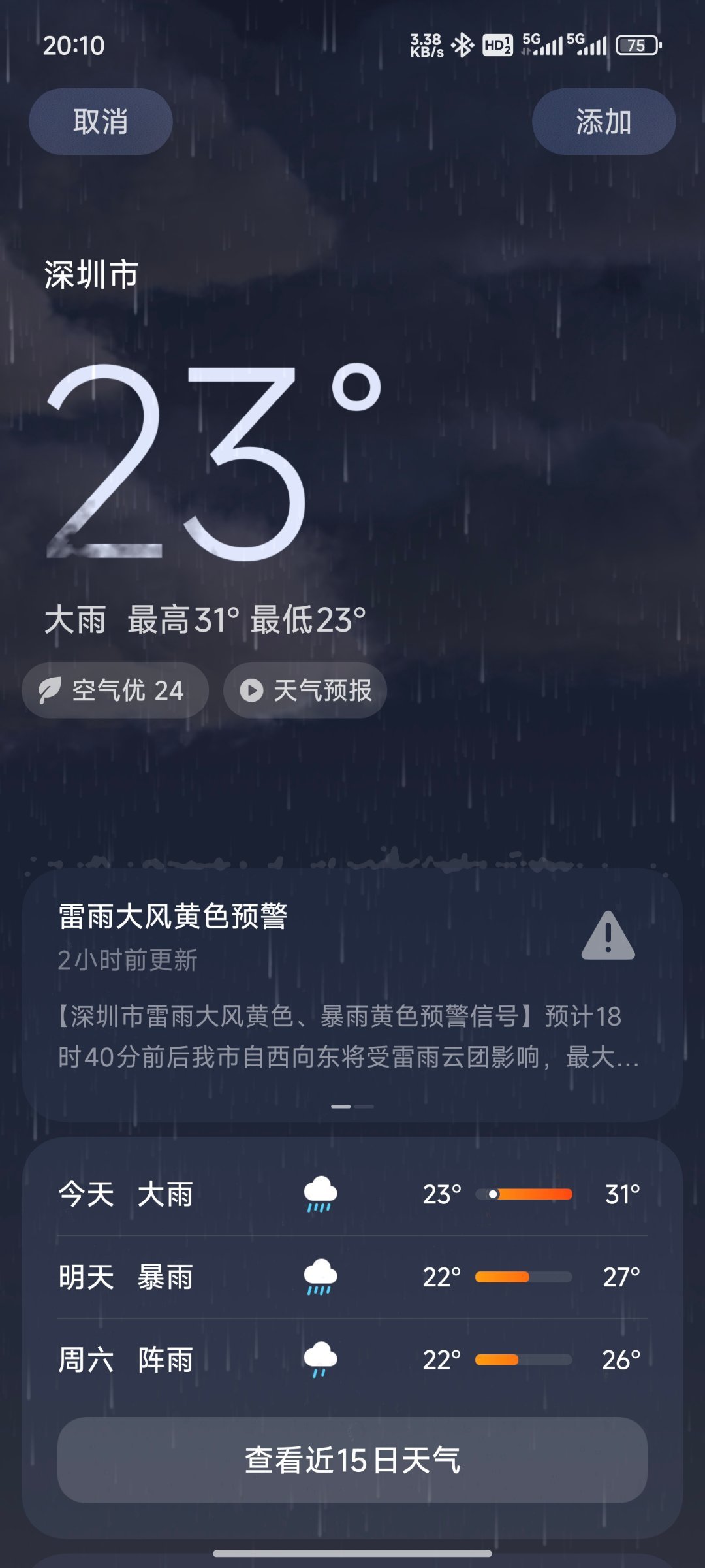 中央气象台:四川重庆湖北等地局地有暴雨